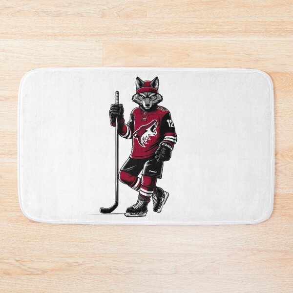 Item preview, Coyote Wearing an Arizona Coyotes Hockey Jersey designed and sold by darprince.