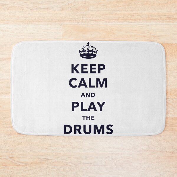 Item preview, Drummers gift! Keep calm and play the Drums.  designed and sold by paulo silveira.
