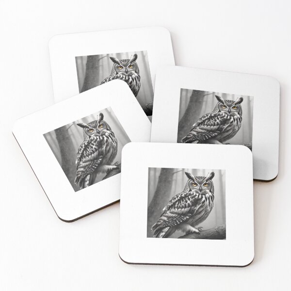 Item preview, Owl Ink Painted designed and sold by Burkae.
