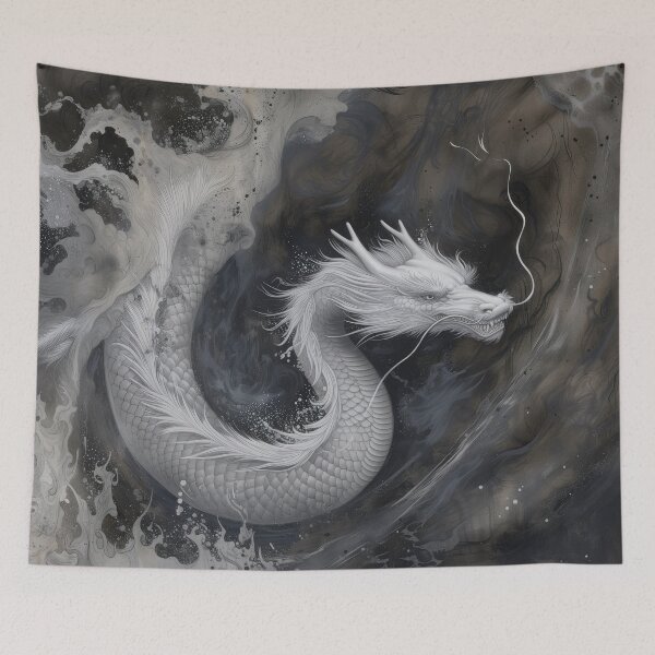 Item preview, Silver Dragon's Embrace designed and sold by KyzArt01.