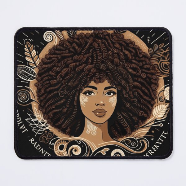 Item preview, Curly Radiance: Celebrating Diversity and Beauty designed and sold by March12 Moonbeam.