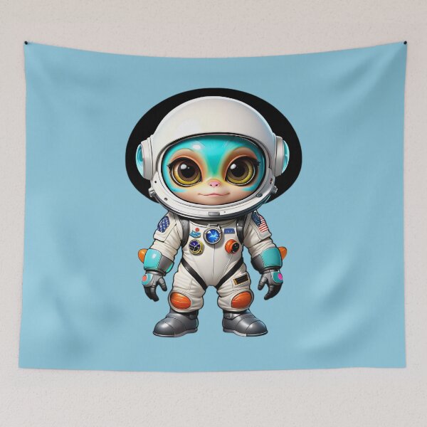 Item preview, Cool Space Gremlin Astronaut designed and sold by TheArtOfPat.