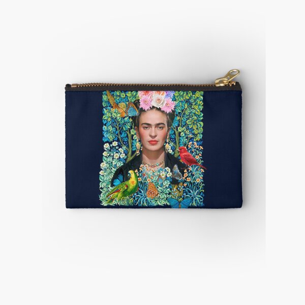Item preview, Frida Kahlo  portrait  Flowers colorful  pattern  designed and sold by TeeARTHY.