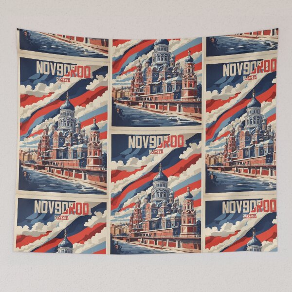 Item preview, Novgorod Russia Vintage Travel Tourism  designed and sold by TravelersGems.