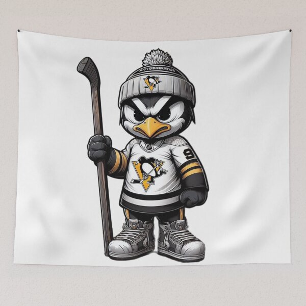 Item preview, Penguin Wearing a Pittsburgh Penguins Hockey Jersey designed and sold by darprince.