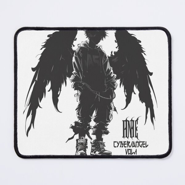 Item preview, Streetwear Anime Boy Silhouette: Cyber Angel Volume 1, My Shadow is the only one following me! designed and sold by OtherVisions.