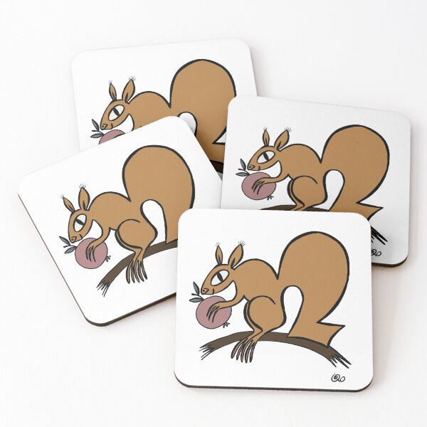 Item preview, Cheeky squirrel designed and sold by dragonanddaisy.
