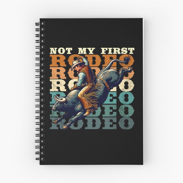 Item preview, Not My First Rodeo Vintage Bull Rider designed and sold by DetourShirts.