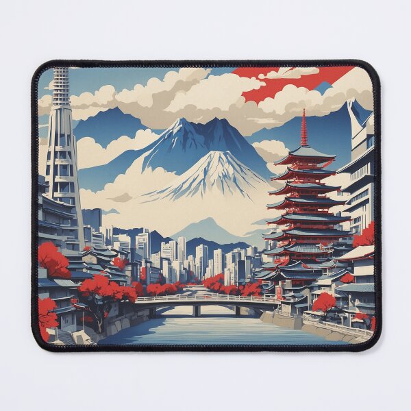 Item preview, Nagoya Japan Vintage Travel Tourism  designed and sold by TravelersGems.