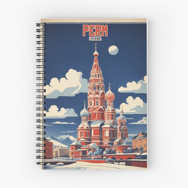 Item preview, Perm Russia Vintage Travel Tourism  designed and sold by TravelersGems.