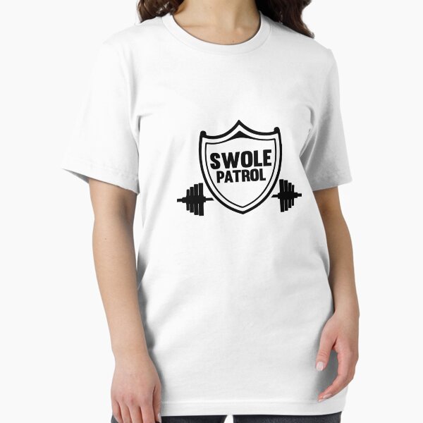 Vista previa del artículo con la obra «Swole Patrol», diseñado y vendido por TeeTimeGuys.