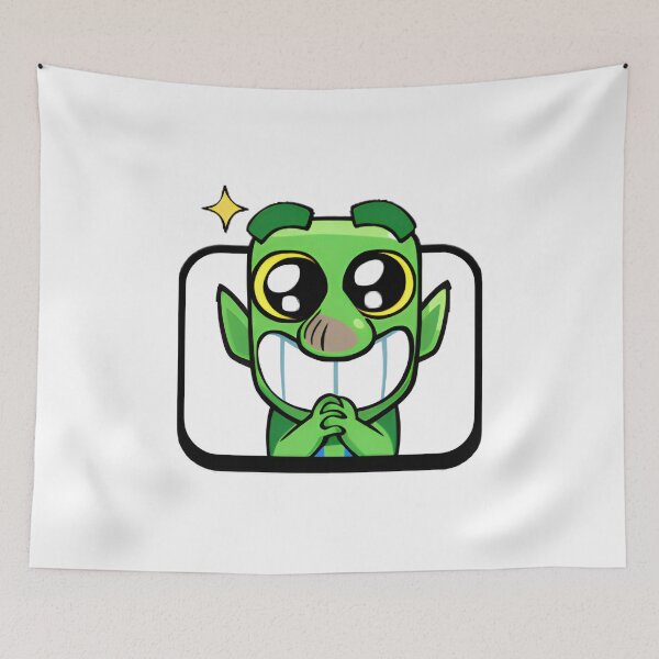 Item preview, Happy Goblin - Clash Royale Inspired Design designed and sold by ClashInAShort YT.
