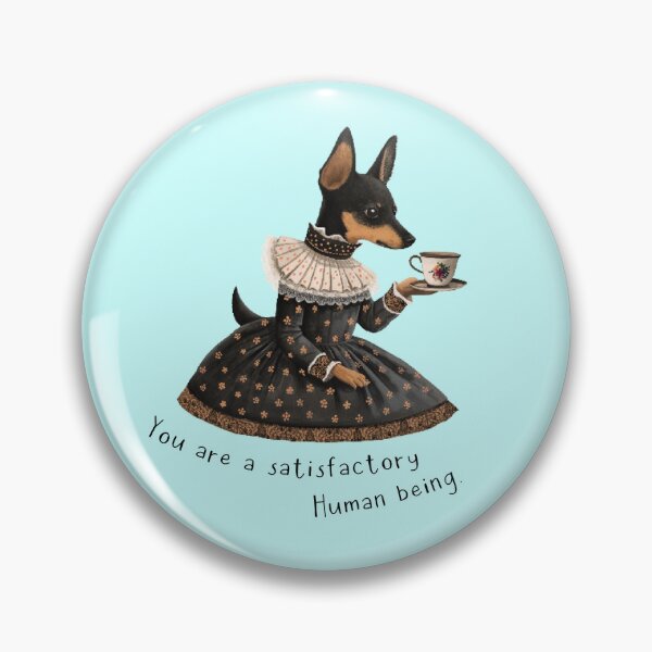 Item preview, Satisfactory Human Being Lancashire Heeler designed and sold by UpsidedownFrog.