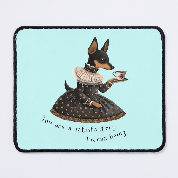 Item preview, Satisfactory Human Being Lancashire Heeler designed and sold by UpsidedownFrog.