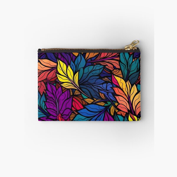 Item preview, Colorful Designed Leaf Themed Pattern designed and sold by mondmakes.