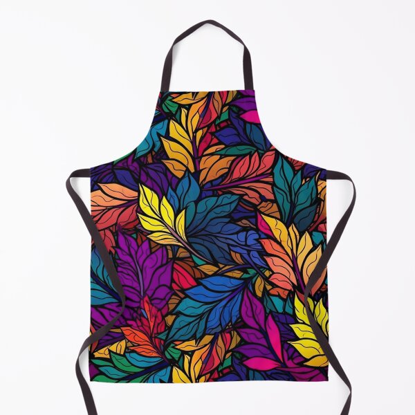 Item preview, Colorful Designed Leaf Themed Pattern designed and sold by mondmakes.