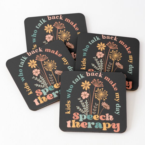 Item preview, Speech Therapy Kids Who Talk Back Makes My Day designed and sold by skeastore.
