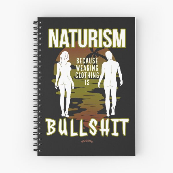Aperçu de l'œuvre NATURISME parce que porter des vêtements, c'est des BULLSHIT ! SCB créée et vendue par NUDIMS.
