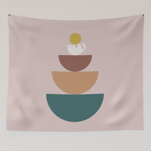 Item preview, Cat Landscape 196C designed and sold by ilovedoodle.