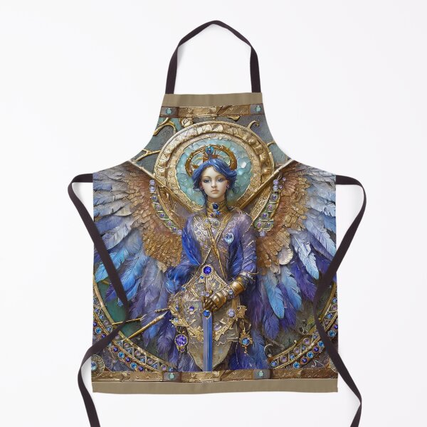 Item preview, The Sapphire Battle Angel designed and sold by Lee Hiller Designs.