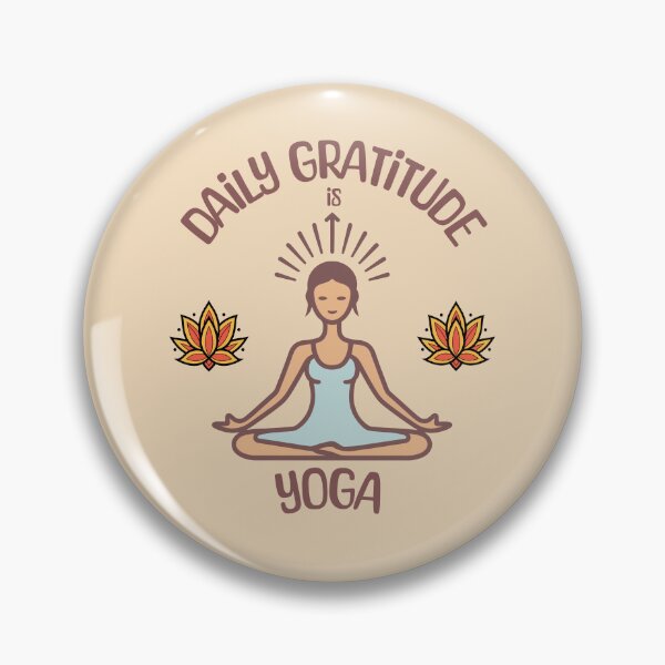 Item preview, Yoga is daily gratitude designed and sold by santiagoml.
