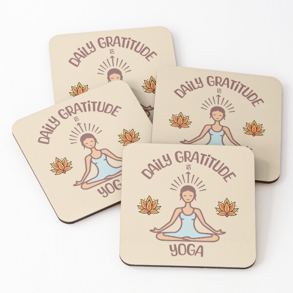 Item preview, Yoga is daily gratitude designed and sold by santiagoml.