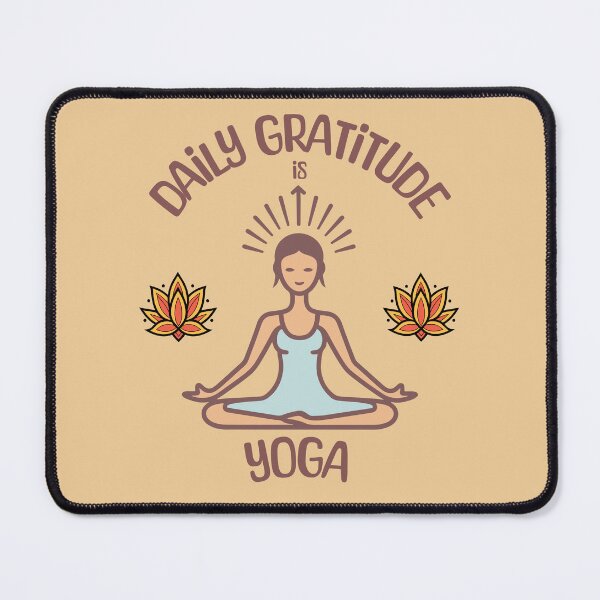 Item preview, Yoga is daily gratitude designed and sold by santiagoml.