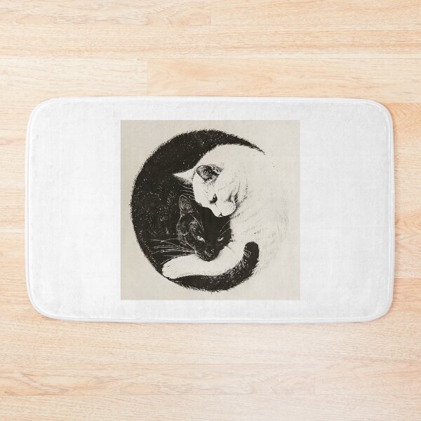 Item preview, Yin Yang Cats, Cute Cats, White and Black, Nice Kitty designed and sold by CreativeArts-S.