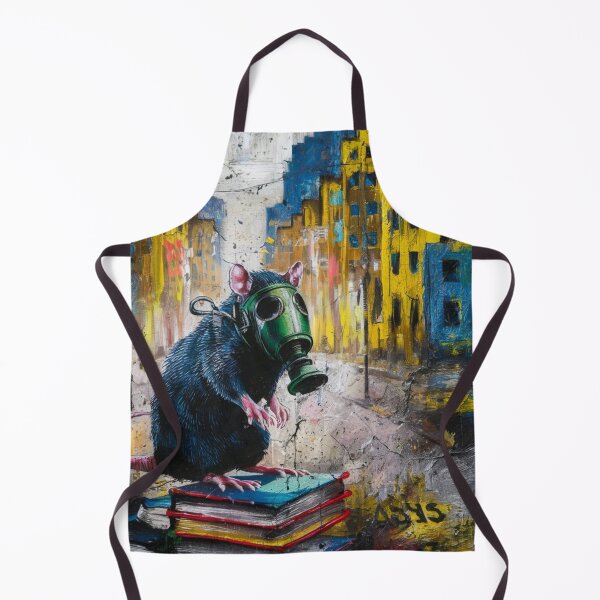 Item preview, Banksy Street Art Colorful Rat mouse designed and sold by martin max.
