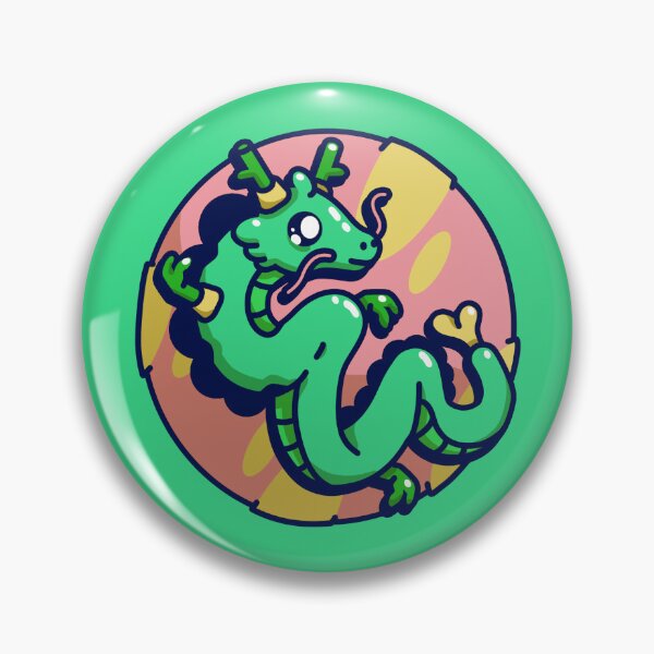 Artikelvorschau, Grüner Drache Chibi entworfen und verkauft von musashinodai.