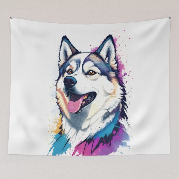 Item preview, Dog  vectorart tshirt design printready graffitistyle designed and sold by rodoxyes.