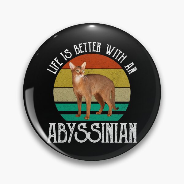 Item preview, Life Is Better With An Abyssinian designed and sold by Cat Lady Designs.