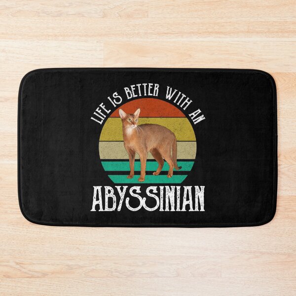 Item preview, Life Is Better With An Abyssinian designed and sold by Cat Lady Designs.
