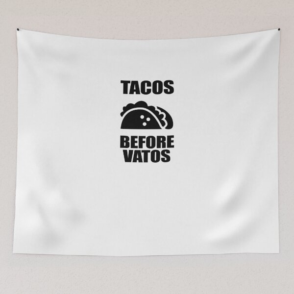 Item preview, Tacos Before Vatos designed and sold by TeeTimeGuys.