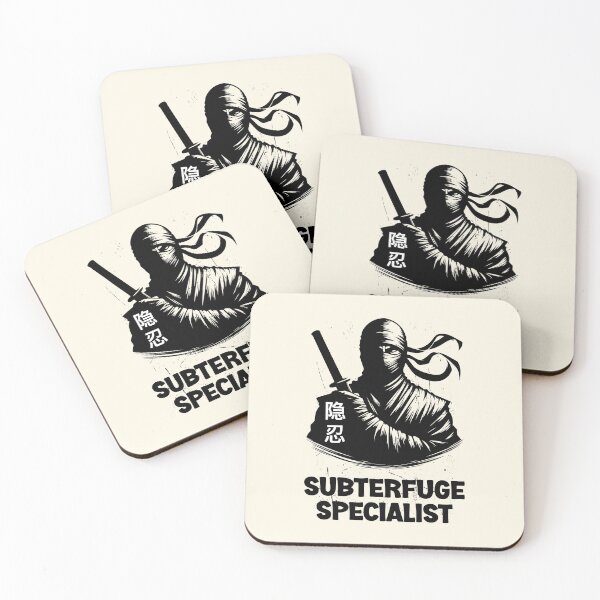 Item preview, Subterfuge Specialist: Master of Deception (Ninja Design) designed and sold by SesameTees.