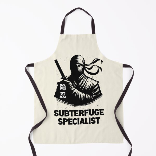 Item preview, Subterfuge Specialist: Master of Deception (Ninja Design) designed and sold by SesameTees.