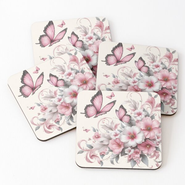 Item preview, For Mom 2024: 3D Flowers with Butterflies designed and sold by sofia1971.
