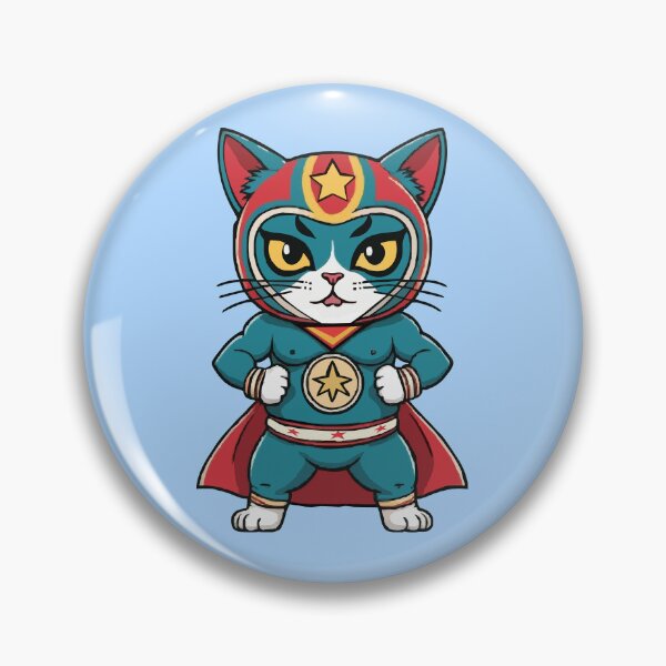 Item preview, Gato Lucha Libre designed and sold by derpfudge.
