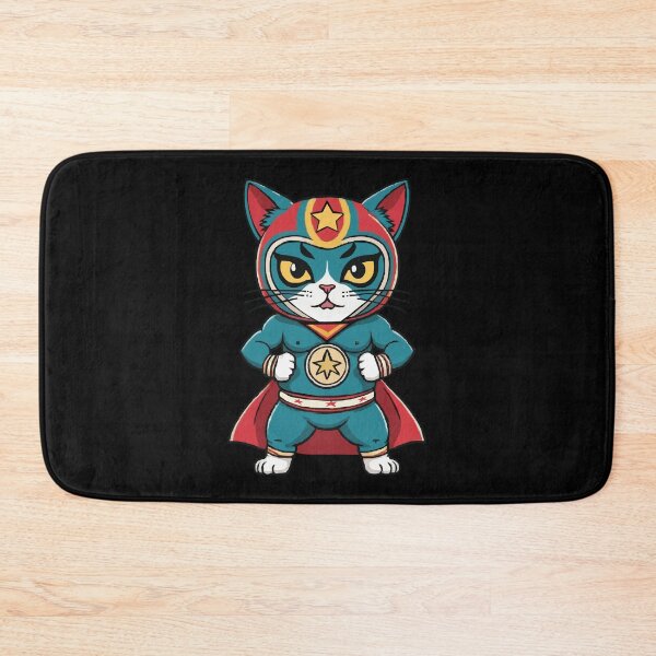 Item preview, Lucha Libre Cat designed and sold by derpfudge.