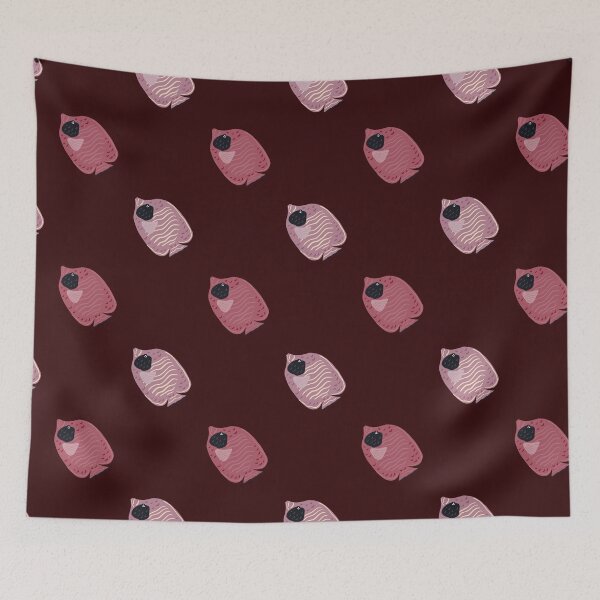Item preview, Pink Fish Pattern designed and sold by JuniperJ0nes.