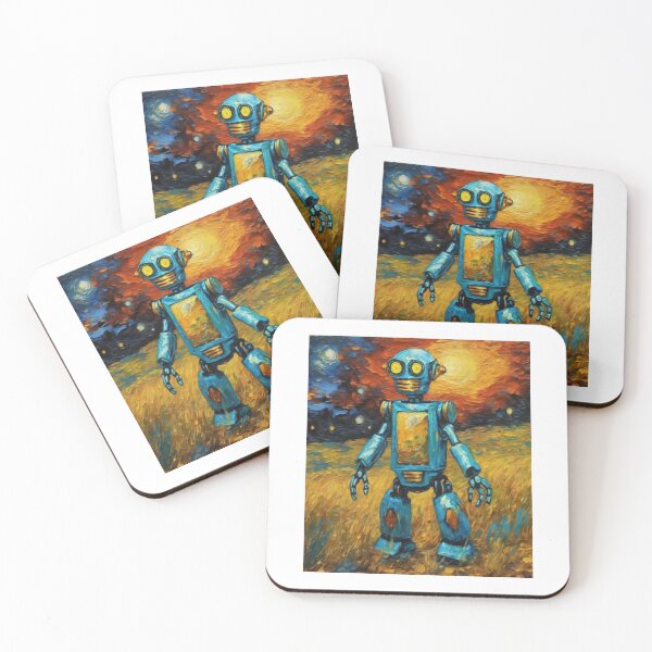 Item preview, "UFO Robot: Futuristic art" designed and sold by Artisticanvas.