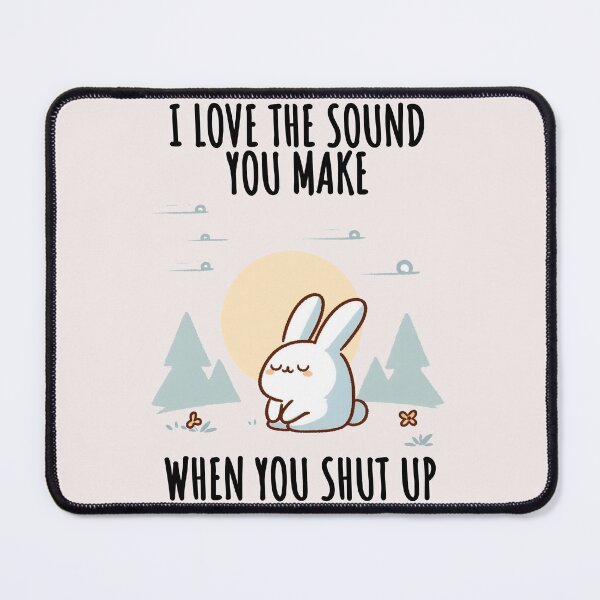 Item preview, Shut Up Shirts Bunny designed and sold by LemuellTrends.