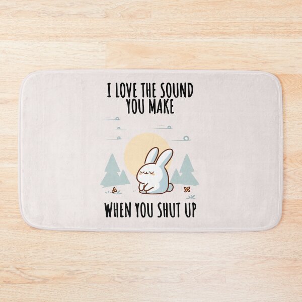 Item preview, Shut Up Shirts Bunny designed and sold by LemuellTrends.