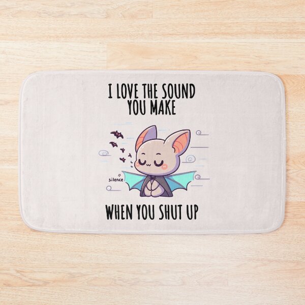 Item preview, Shut Up Shirts Bat designed and sold by LemuellTrends.