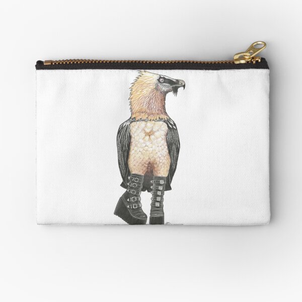 Item preview, Bearded Vulture in Goth Platform Boots designed and sold by JimsBirds.