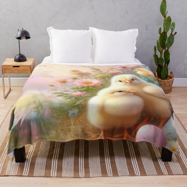 Item preview, Chicks happy fantasy easter landscape designed and sold by Expressions-Sel.