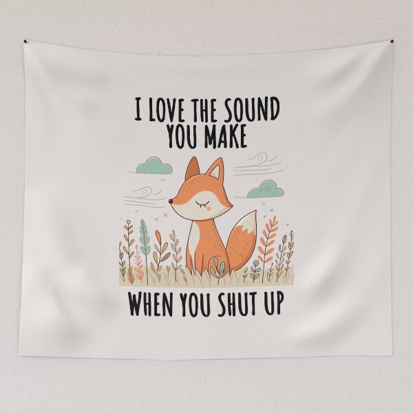 Item preview, Shut Up Shirts Fox designed and sold by LemuellTrends.