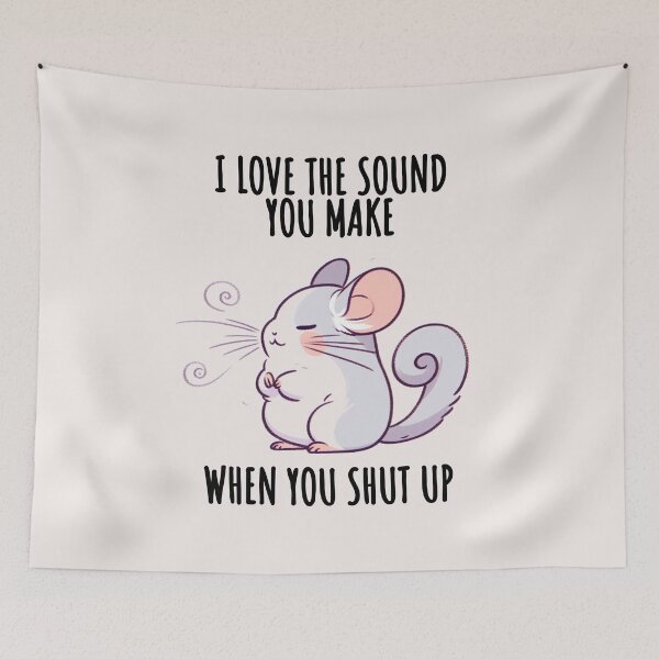 Item preview, Shut Up Shirts Chinchilla designed and sold by LemuellTrends.