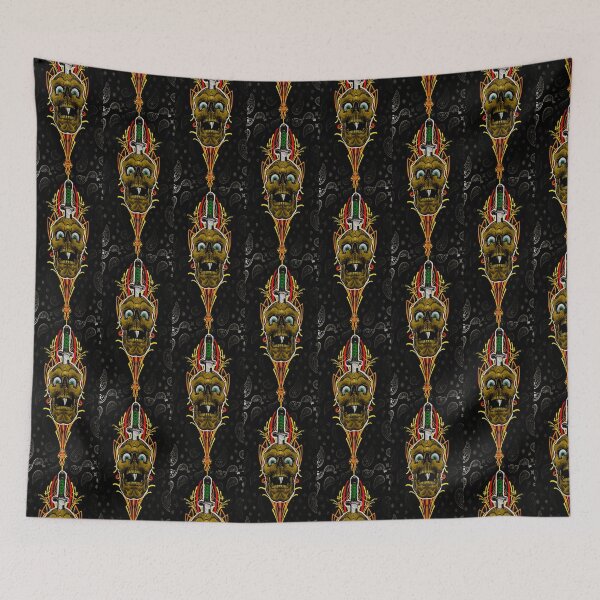 Item preview, Numb Skully Paisley designed and sold by Nefro83.