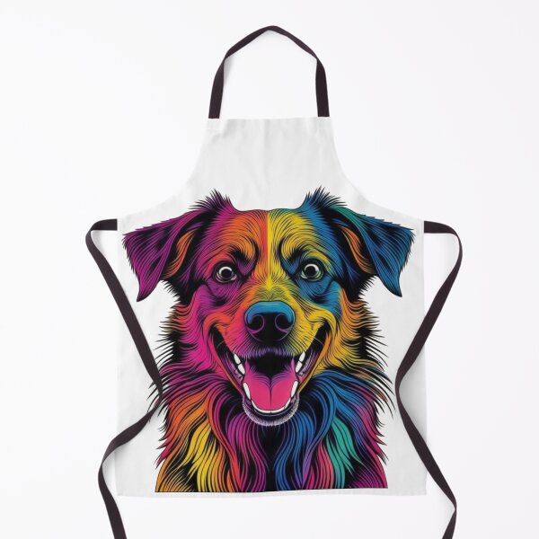 Item preview, Funny colorful dog designed and sold by Lemilemi.